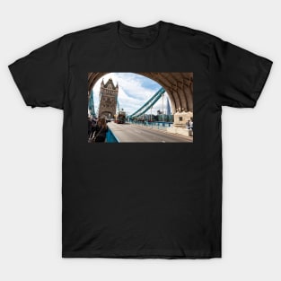 London Tower Bridge And The Shard T-Shirt